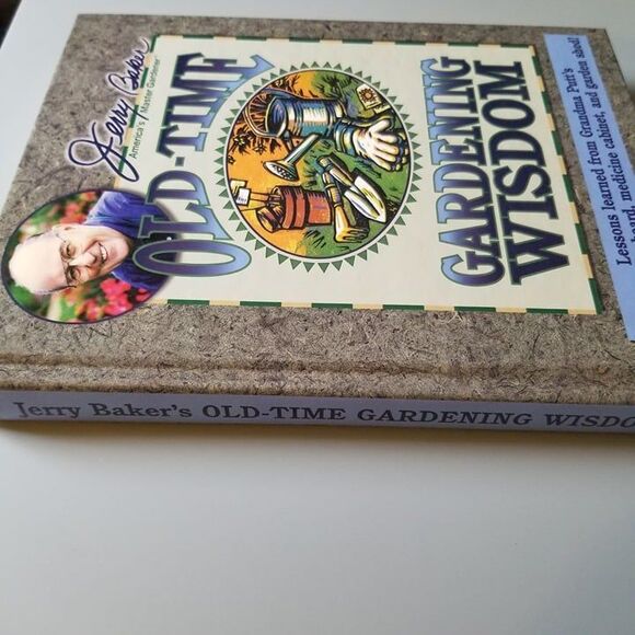 Jerry Baker's Old time gardening wisdom hardcover book - Picture 2 of 6